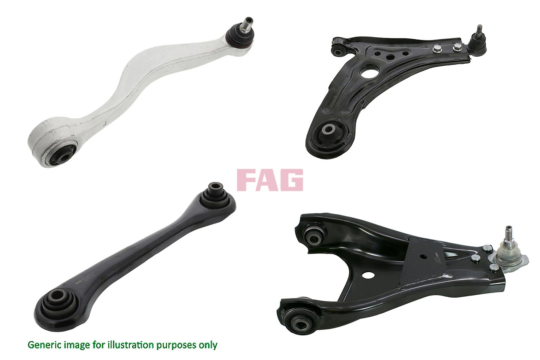 Control/Trailing Arm, wheel suspension